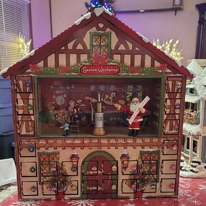 Mr Christmas Animated Advent House
